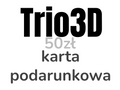 karta podarunkowa Trio3D